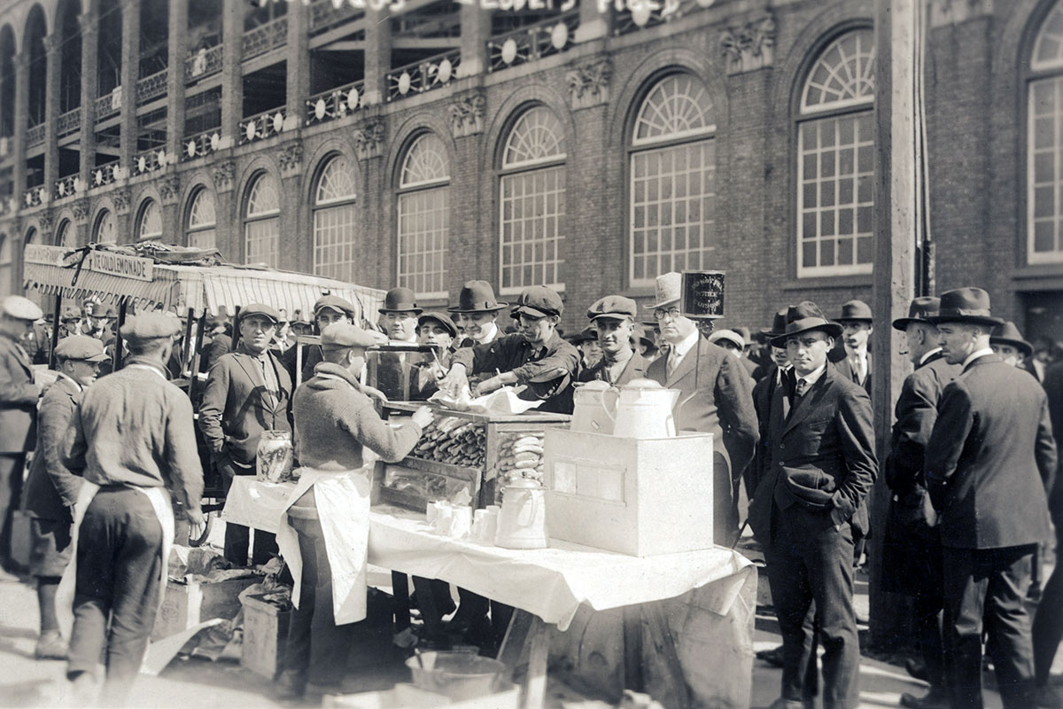 Ebbetts Field Hot Dog Vendors 1920