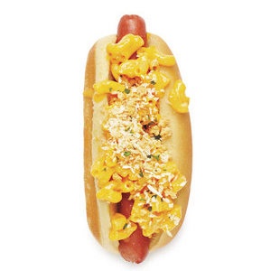 Mac and Cheese Hot Dog