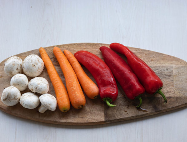 Healthy vegetables.