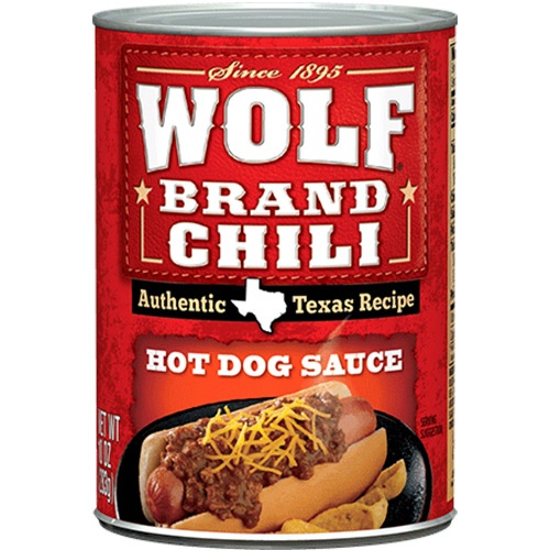 Wolf Brand Chili Hot Dog Sauce