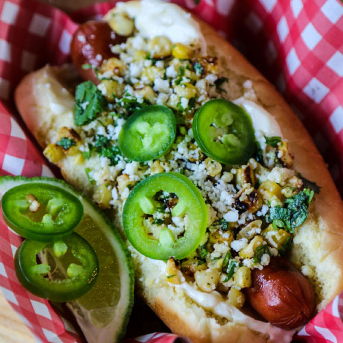 Mexican Street Corn Dog