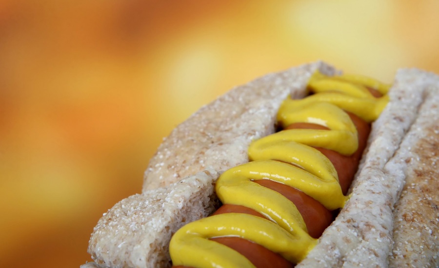 Hot Dog With Mustard