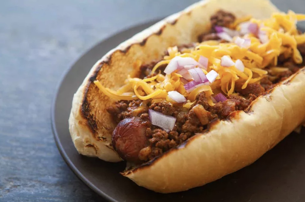 Beef Chili Dogs