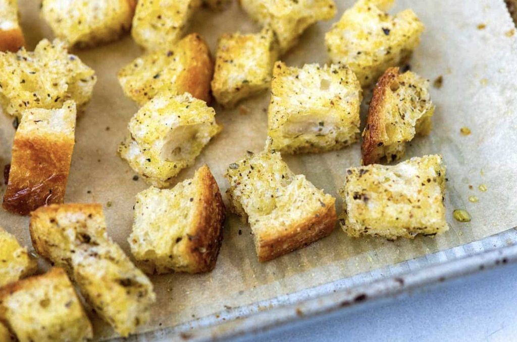 Hot Dog Croutons