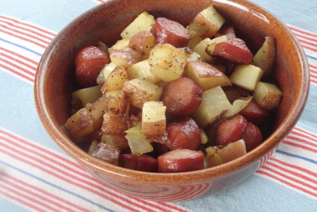 Hot Dog Hash