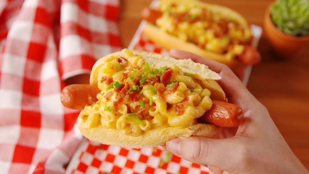 Mac Cheese Dogs