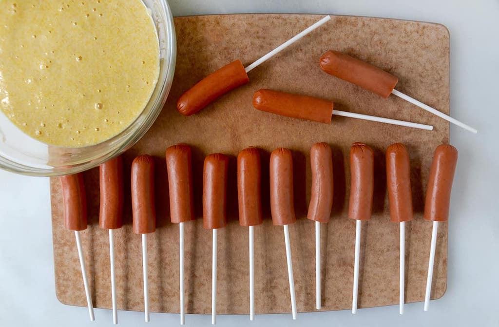 Make Corn Dogs