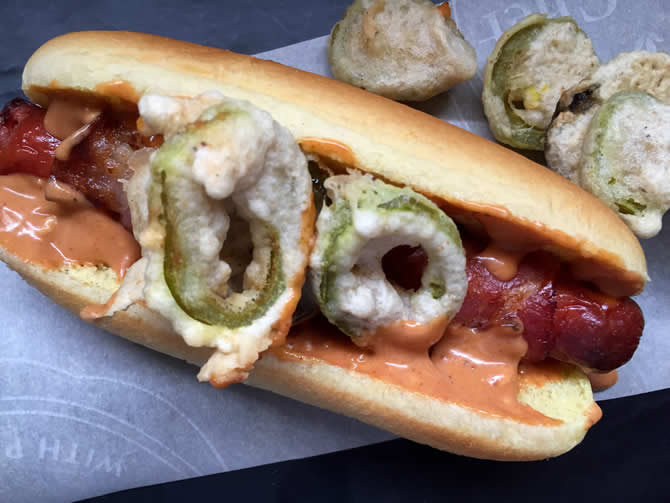 Pickled Jalapenos Hot Dog