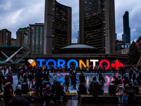 Toronto Canada Sign.