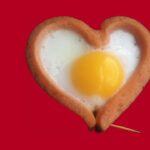 Heart Shaped Hot Dog.