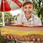 Guinness World Record Largest Hot Dog.