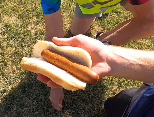 David Rush Hot Dog Throwing Record.